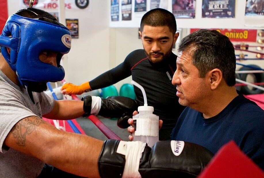 Sweet Science: Coach Ian Cruz and Jesse Huerta corners Moises Benitez at Dreamland Boxing