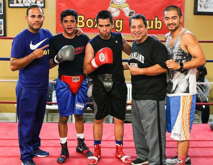 Hayward Boxing, Jesse Huerta and Coach Ian Cruz