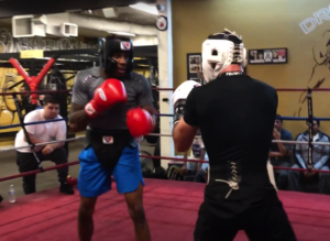 Willie Shaw vs Ali Ahmed (Dreamland Boxing)Sparring