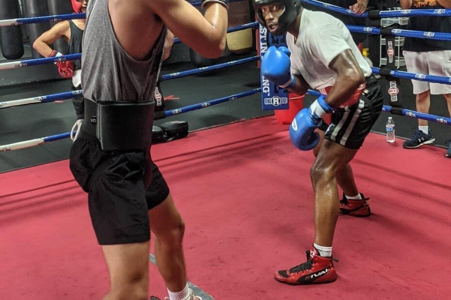 Mark Salgado Sparring at Pound 4 Pound Boxing