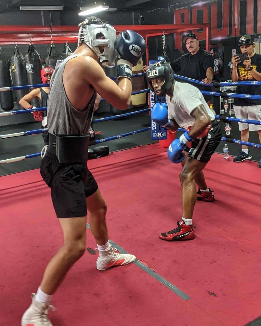 Mark Salgado Sparring at Pound 4 Pound Boxing