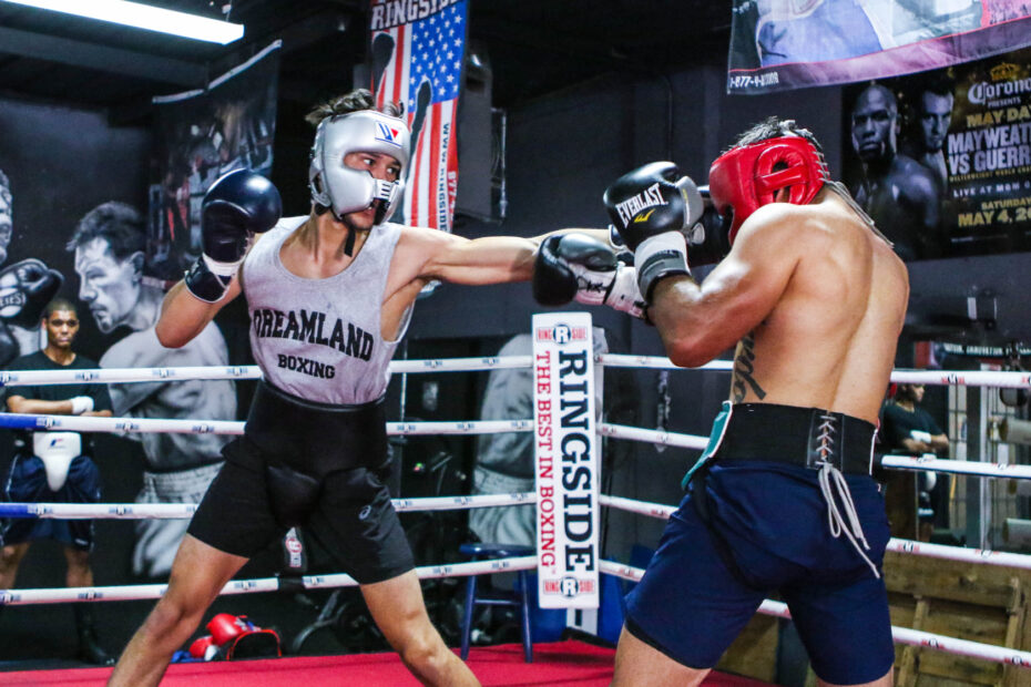 Mark Salgado and Justin Cardona Sparring at Pound 4 Pound Boxing