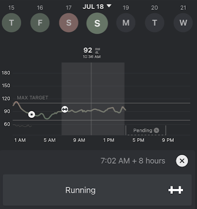 Levels Health CGM during Big Chief 50K