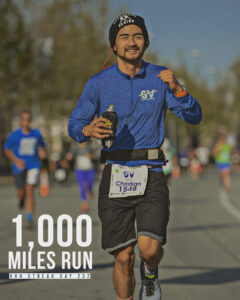 Coach Ian Running 1,000 miles - 2021 run streak