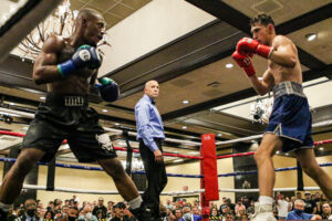 Mark Salgado (Dreamland Boxing) and C'maje Ramseur pro debut