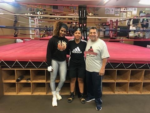 Sandra Magallon and Jesse Huerta1 at Dreamland Boxing