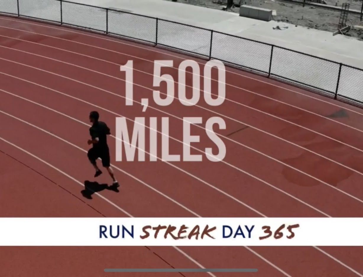 My 2021 Run Streak: 1,500 Miles