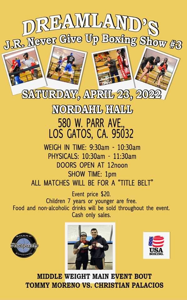 This Week at Dreamland Boxing (04/09/2022)